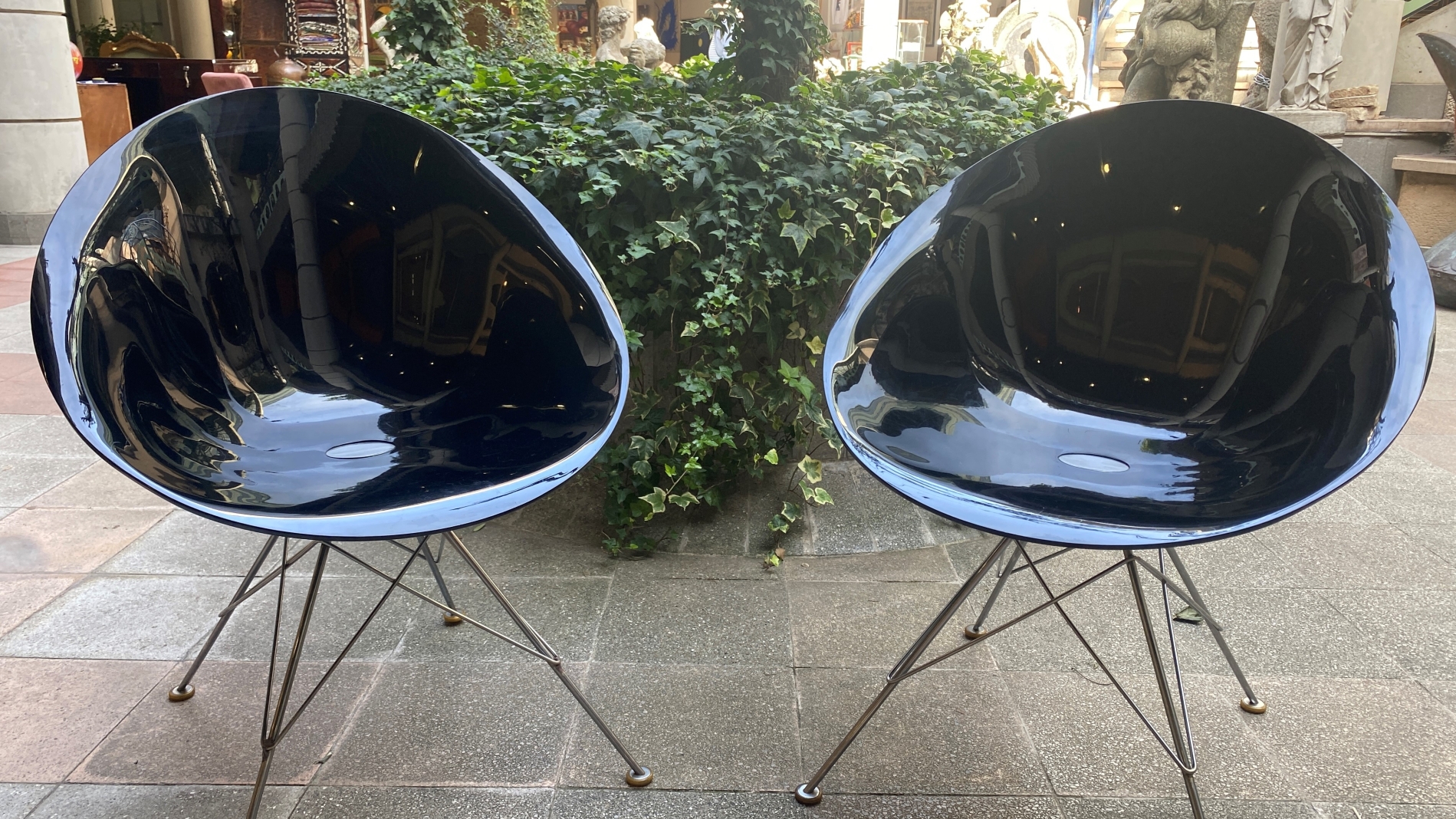 2 fauteuils Edition Kartell année70