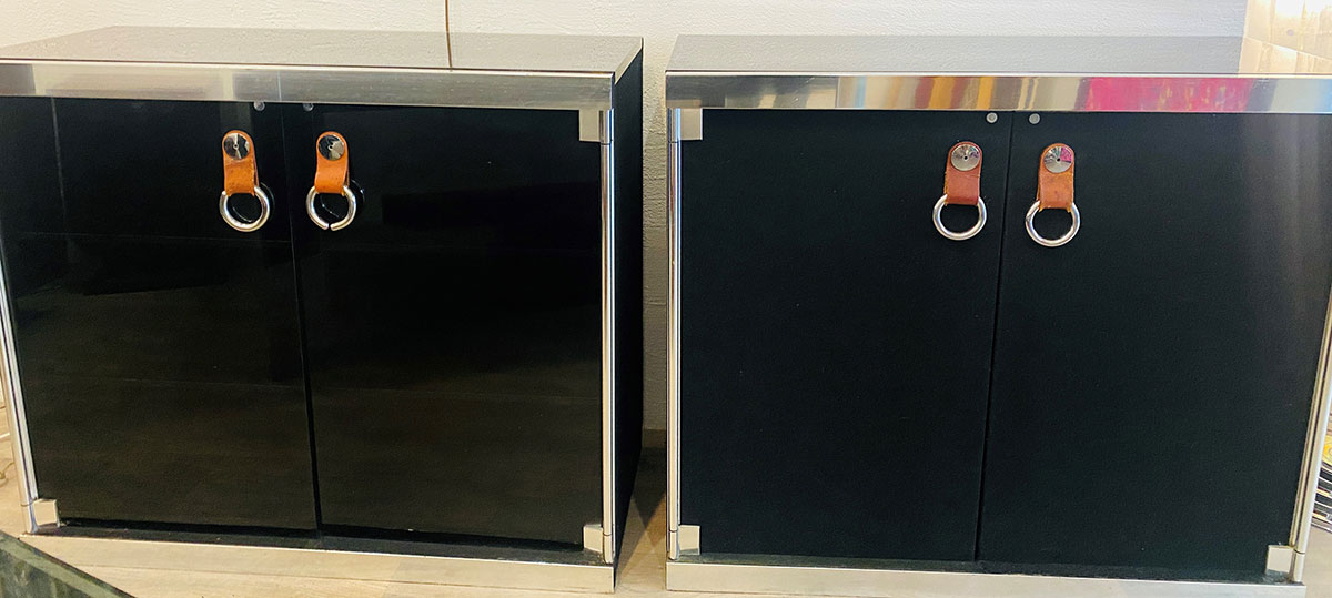 Paire de Meubles Guido Faleschini pour Hermes