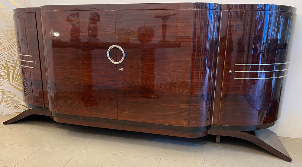 Buffet art Déco année 30 en palissandre