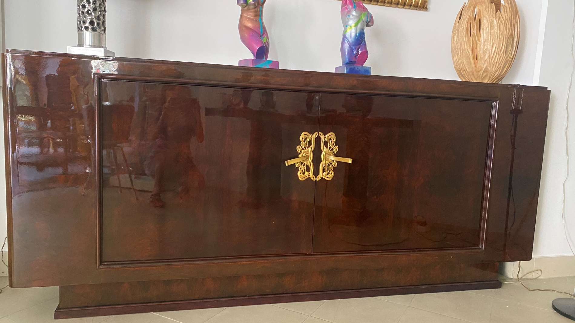 Très beau buffet art déco en palissandre de Rio