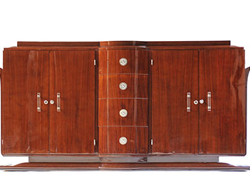  Enfilade Art Déco Vintage en Palissandre 