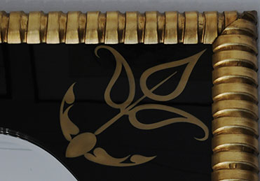  Grand Miroir Vintage Rectangulaire 