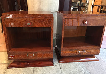 Pair de Chevets Art-Déco