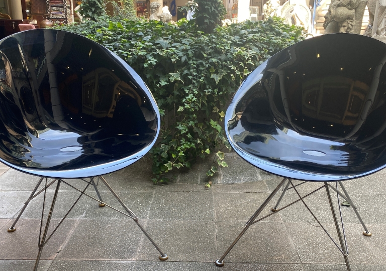 2 fauteuils Edition Kartell année70