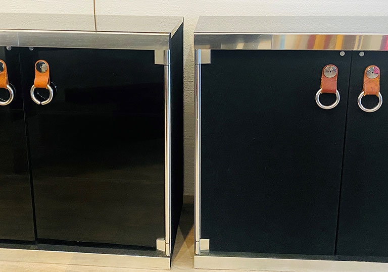 Paire de Meubles Guido Faleschini pour Hermes