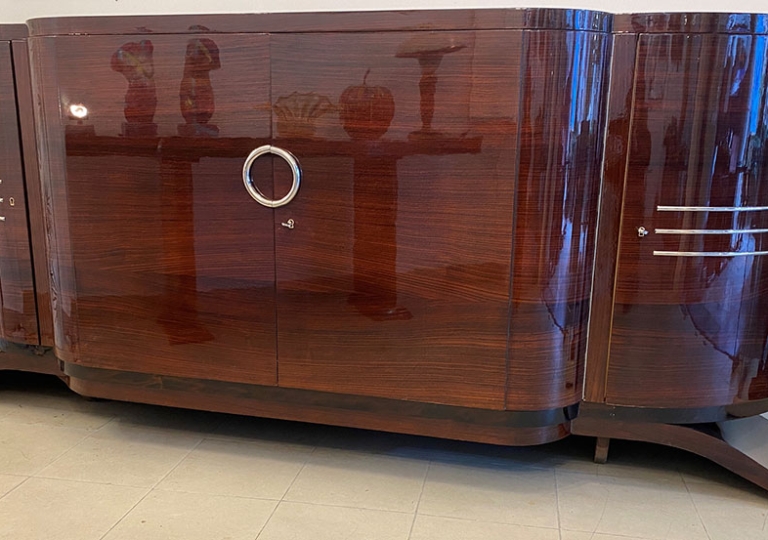 Buffet art Déco année 30 en palissandre
