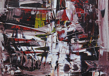  Peinture sur Toile Vintage de Fauvel, années 80 