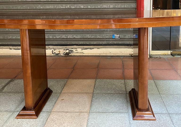 Table console en palissandre