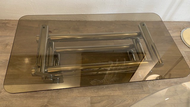 Table basse Willy Rizzo Année 70