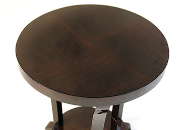  Guéridon Vintage Art Déco en Palissandre 