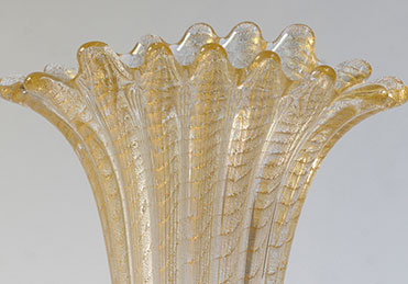  Vase Mid-Century en Verre de Murano 